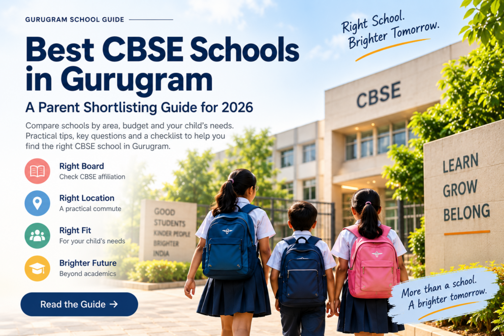 Best CBSE Schools in Gurugram: A Parent Shortlisting Guide best school in gurugram